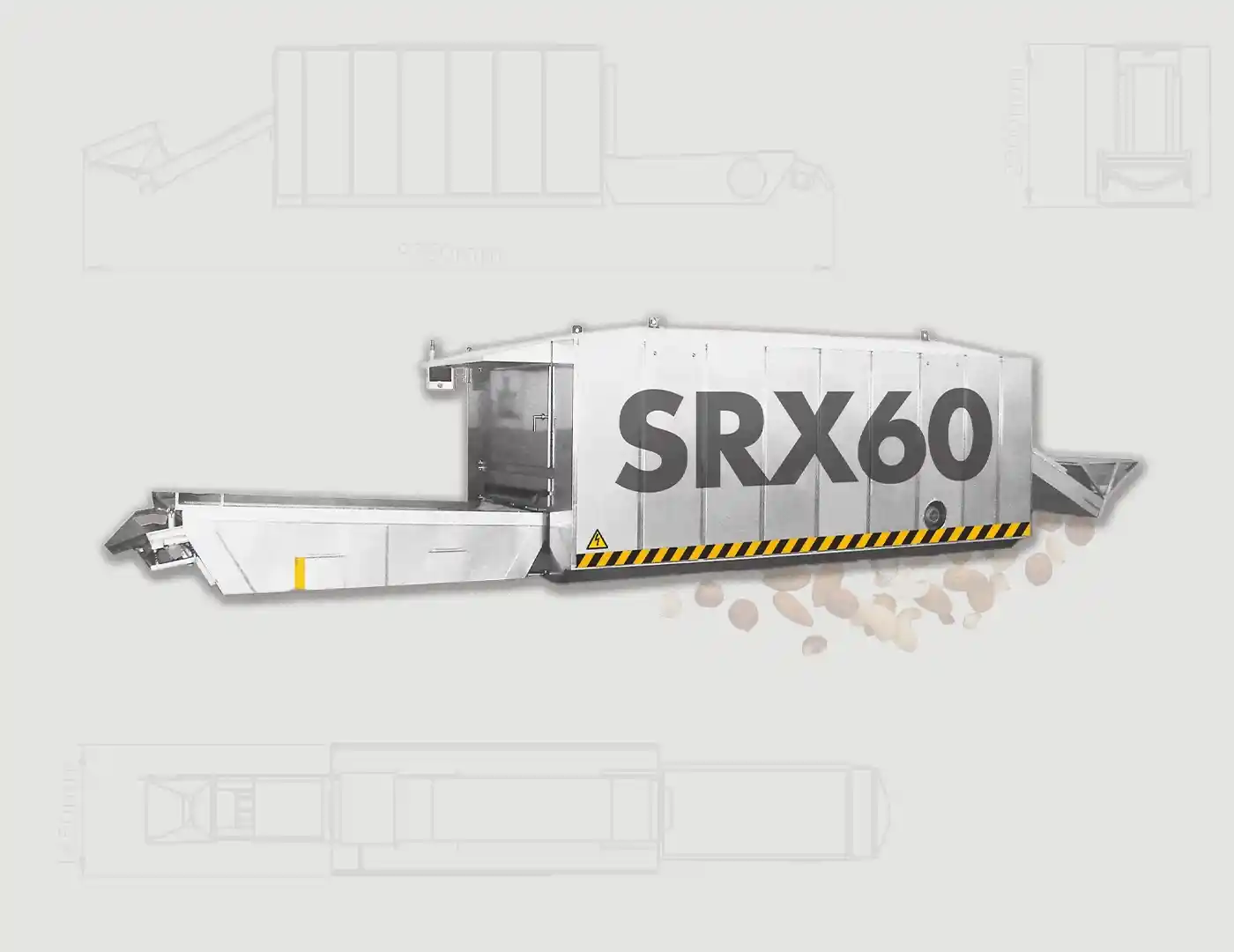 Çok Bantlı Kavurma Fırını SRX60